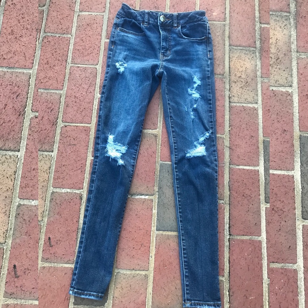 American Eagle Stretch Hi-Rise Jegging Jeans 00